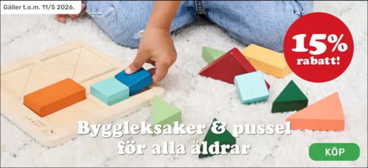 Stor & Liten-katalog | 15% rabatt! | 2026-05-05T00:00:00.000Z - 2026-05-11T00:00:00.000Z