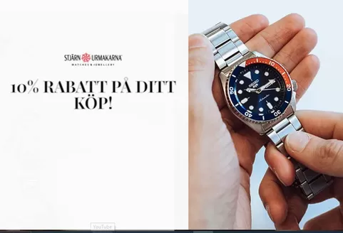 Stjärnurmakarna-katalog | 10% rabatt på ditt Köp! | 2026-05-08T00:00:00.000Z - 2026-06-30T00:00:00.000Z