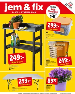 Jem&Fix-katalog i Holsbybrunn | Jem&Fix reklamblad | 2026-05-10T00:00:00.000Z - 2026-05-17T00:00:00.000Z