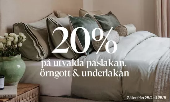 SOVA-katalog i Holsbybrunn | 20% rabatt! | 2026-05-11T00:00:00.000Z - 2026-05-25T00:00:00.000Z