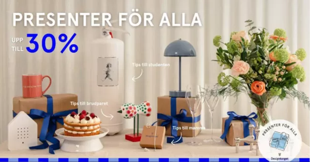 DesignTorget-katalog i Holsbybrunn | Upp till 30%! | 2026-05-11T00:00:00.000Z - 2026-06-03T00:00:00.000Z