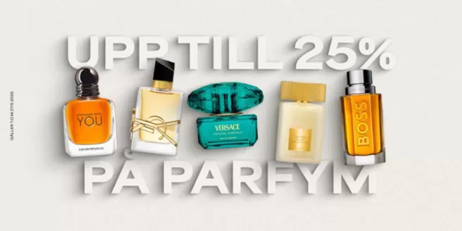 Parfym-katalog | Upp till 25%! | 2026-05-14T00:00:00.000Z - 2026-05-27T00:00:00.000Z