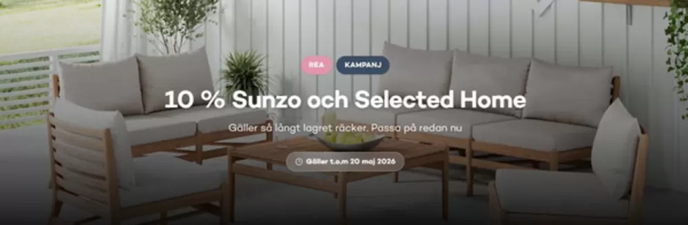 Bra Sommarmöbler-katalog | Upp till 50% rabatt! | 2026-05-14T00:00:00.000Z - 2026-05-20T00:00:00.000Z