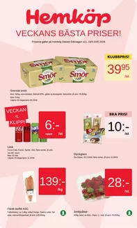 Hemköp-katalog i Lundsbrunn | Hemköp Lidköping C reklamblad | 2026-05-18T00:00:00.000Z - 2026-05-24T00:00:00.000Z