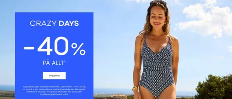Change-katalog | -40% pa allt! | 2026-05-19T00:00:00.000Z - 2026-06-02T00:00:00.000Z