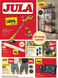 Jula-katalog | kampanjbladet Jula | 2026-05-21T00:00:00.000Z - 2026-06-03T00:00:00.000Z