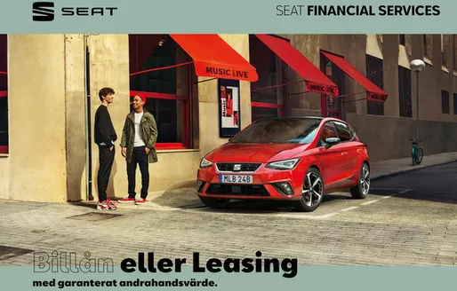Seat-katalog i Malmö | Seat Finansbroschyr billan eller leasing | 2026-05-22T00:00:00.000Z - 2026-06-05T00:00:00.000Z