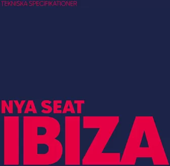 Seat-katalog | Seat Ibiza modellbroschyr mars 2026 | 2026-05-22T00:00:00.000Z - 2026-06-05T00:00:00.000Z