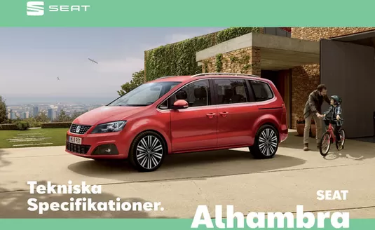 Seat-katalog | Seat Alhambra tekniska spec | 2026-05-22T00:00:00.000Z - 2026-06-05T00:00:00.000Z