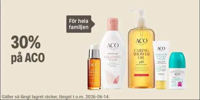 Apotea-katalog | 30% rabatt! | 2026-05-26T00:00:00.000Z - 2026-06-14T00:00:00.000Z