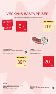 Hemköp-katalog i Boo | Hemköp Solna Centrum reklamblad | 2026-05-25T00:00:00.000Z - 2026-05-31T00:00:00.000Z