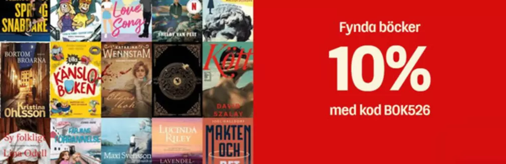 Adlibris-katalog i Bårekulla | 10% rabatt! | 2026-05-29T00:00:00.000Z - 2026-05-31T00:00:00.000Z
