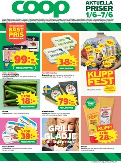 Coop Konsum-katalog | Exklusiva deals för våra kunder | 2026-06-01T00:00:00.000Z - 2026-06-07T00:00:00.000Z