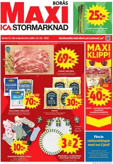 ICA Maxi-katalog i Skärplinge (Håbo) | Fantastiskt erbjudande för alla kunder | 2026-06-01T00:00:00.000Z - 2026-06-07T00:00:00.000Z