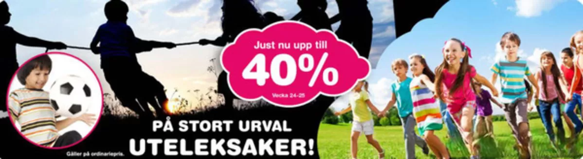 Lekextra-katalog | Upp till 40%! | 2026-06-08T00:00:00.000Z - 2026-06-21T00:00:00.000Z
