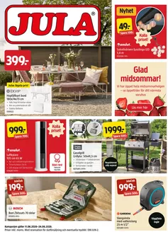 Jula-katalog | kampanjbladet Jula | 2026-06-11T00:00:00.000Z - 2026-06-24T00:00:00.000Z