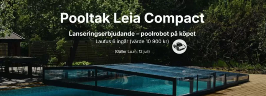 Österlens Poolcenter-katalog i Årnäs (Halland) | Exklusivt erbjudande! | 2026-06-11T00:00:00.000Z - 2026-06-12T00:00:00.000Z