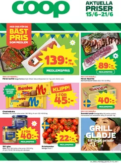 Coop Konsum-katalog | Aktuella deals och erbjudanden | 2026-06-15T00:00:00.000Z - 2026-06-21T00:00:00.000Z