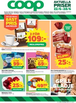 Coop Konsum-katalog | Våra bästa erbjudanden för dig | 2026-06-22T00:00:00.000Z - 2026-06-28T00:00:00.000Z