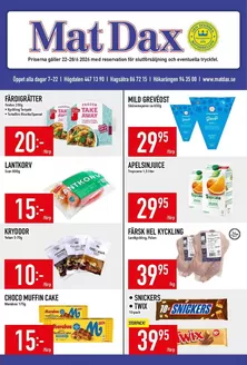 Matdax-katalog i Segersta | Matdax reklambad | 2026-06-22T00:00:00.000Z - 2026-06-28T00:00:00.000Z