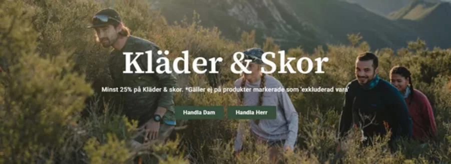 Outdoorexperten-katalog i Glanshammar | 25% rabatt! | 2026-06-22T00:00:00.000Z - 2026-07-05T00:00:00.000Z