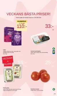 Hemköp-katalog i Stockholm | Hemköp Farsta reklamblad | 2026-06-22T00:00:00.000Z - 2026-06-28T00:00:00.000Z