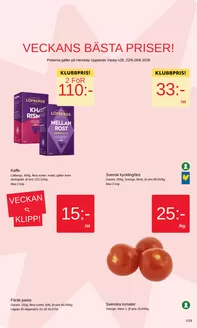Hemköp-katalog | Hemköp Upplands Väsby reklamblad | 2026-06-22T00:00:00.000Z - 2026-06-28T00:00:00.000Z