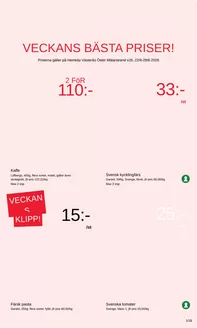 Hemköp-katalog | Hemköp Västerås Öster Mälarstrand reklamblad | 2026-06-22T00:00:00.000Z - 2026-06-28T00:00:00.000Z