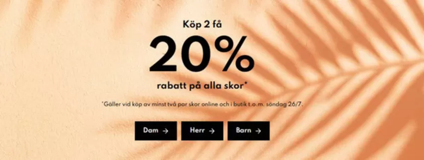 Nilson Shoes-katalog | Köp 2 få 20% rabatt! | 2026-06-23T00:00:00.000Z - 2026-07-26T00:00:00.000Z