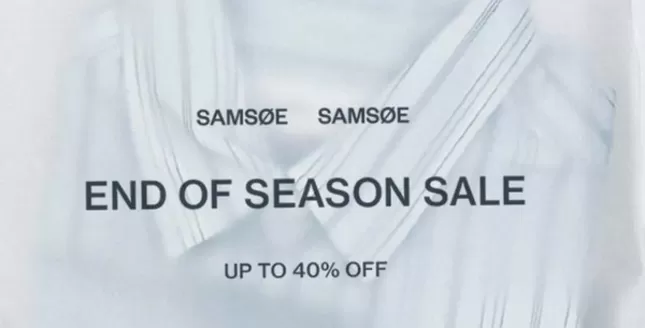 Samsøe & Samsøe-katalog | Up to 40% Off! | 2026-06-23T00:00:00.000Z - 2026-07-05T00:00:00.000Z
