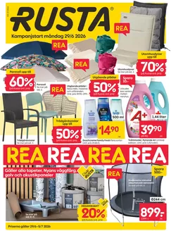 Rusta-katalog | Fantastiska rabatter på utvalda produkter | 2026-06-29T00:00:00.000Z - 2026-07-05T00:00:00.000Z