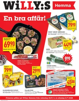Willys-katalog | Aktuella specialerbjudanden | 2026-06-29T00:00:00.000Z - 2026-07-05T00:00:00.000Z
