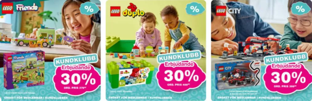 Lekextra-katalog | 30% rabatt! | 2026-06-29T00:00:00.000Z - 2026-07-13T00:00:00.000Z