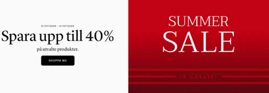 Le Creuset-katalog i Skedvi kyrkby | Spara upp till 40%! | 2026-07-01T00:00:00.000Z - 2026-07-31T00:00:00.000Z