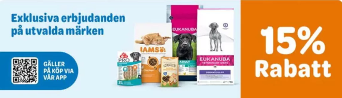 Zooplus-katalog i Skedvi kyrkby | 15% rabatt! | 2026-07-01T00:00:00.000Z - 2026-07-06T00:00:00.000Z