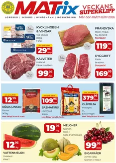 Matrix Butikerna-katalog | Matrix Veckans Annons | 2026-07-06T00:00:00.000Z - 2026-07-12T00:00:00.000Z