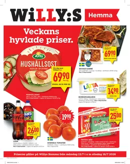 Willys-katalog i Kyrkoby | Rabatter och kampanjer | 2026-07-13T00:00:00.000Z - 2026-07-19T00:00:00.000Z