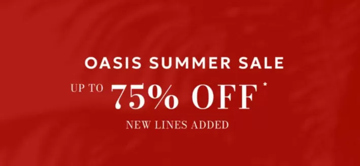 Oasis-katalog i Solna | Up to 75% Off! | 2026-07-15T00:00:00.000Z - 2026-07-29T00:00:00.000Z