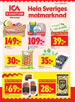 ICA Kvantum-katalog i Huskvarna | Rabatter och kampanjer | 2026-07-20T00:00:00.000Z - 2026-07-26T00:00:00.000Z
