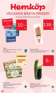 Hemköp-katalog | Hemköp Ellös reklamblad | 2026-07-20T00:00:00.000Z - 2026-08-03T00:00:00.000Z