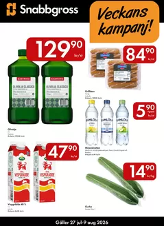 Snabbgross-katalog | Snabbgross Kampanjblad v. 3132 | 2026-07-22T00:00:00.000Z - 2026-08-10T00:00:00.000Z