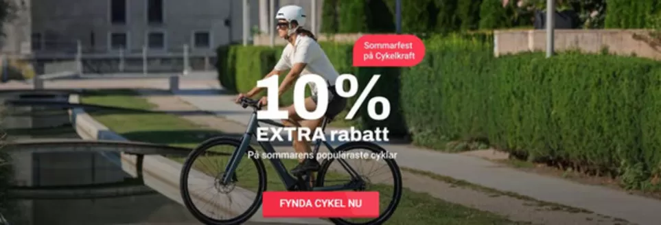 Cykelkraft-katalog | 10% extra rabatt! | 2026-07-22T00:00:00.000Z - 2026-08-09T00:00:00.000Z
