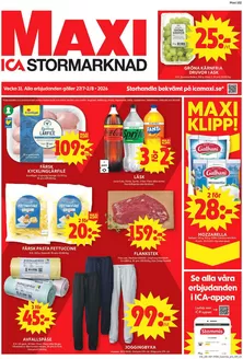ICA Maxi-katalog i Angered | Exklusiva deals för våra kunder | 2026-07-27T00:00:00.000Z - 2026-08-02T00:00:00.000Z