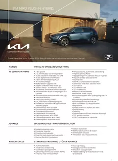 Kia-katalog i Skellefteå | Kia sweden niro hev phev specification | 2026-01-01T00:00:00.000Z - 2026-12-31T00:00:00.000Z