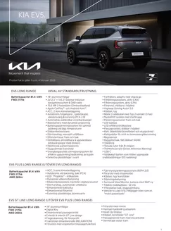 Kia-katalog | Kia sweden ev5 specification | 2026-01-01T00:00:00.000Z - 2026-12-31T00:00:00.000Z