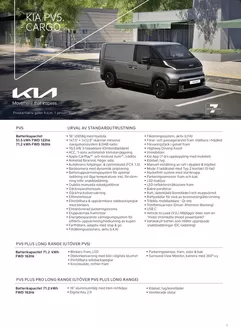Kia-katalog i Vargön | Kia sweden pv5 cargo specification | 2026-01-01T00:00:00.000Z - 2026-12-31T00:00:00.000Z