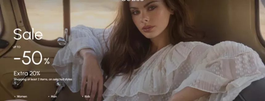 GUESS-katalog | Up to 50% Off! | 2026-07-29T00:00:00.000Z - 2026-08-12T00:00:00.000Z