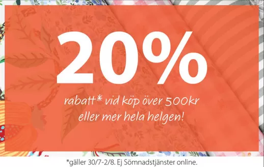 Ohlssons Tyger-katalog | 20% rabatt! | 2026-07-30T00:00:00.000Z - 2026-08-02T00:00:00.000Z