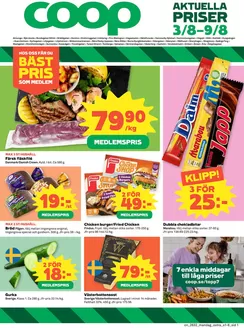 Coop Konsum-katalog | Fantastiskt erbjudande för fyndjägare | 2026-08-03T00:00:00.000Z - 2026-08-09T00:00:00.000Z