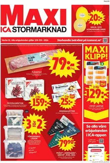 ICA Maxi-katalog | Våra bästa erbjudanden för dig | 2026-08-03T00:00:00.000Z - 2026-08-09T00:00:00.000Z